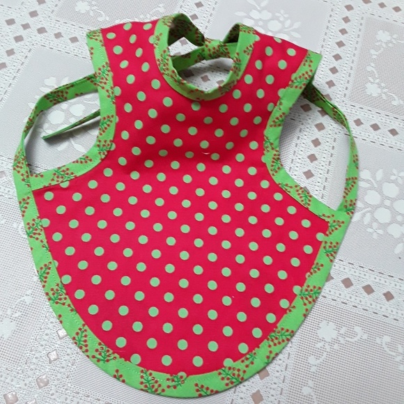 Christmas baby bib - Picture 3 of 3